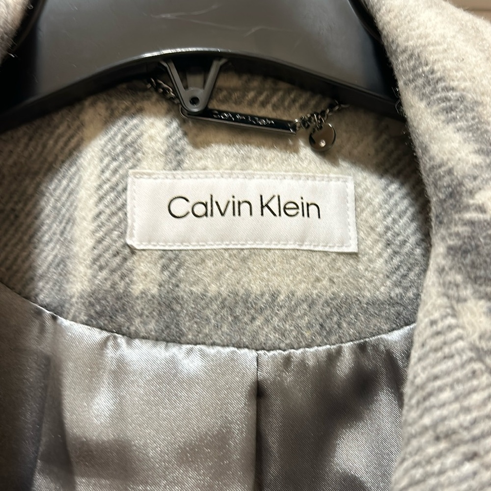 Calvin Klein single breasted coat - Picture 4 of 10